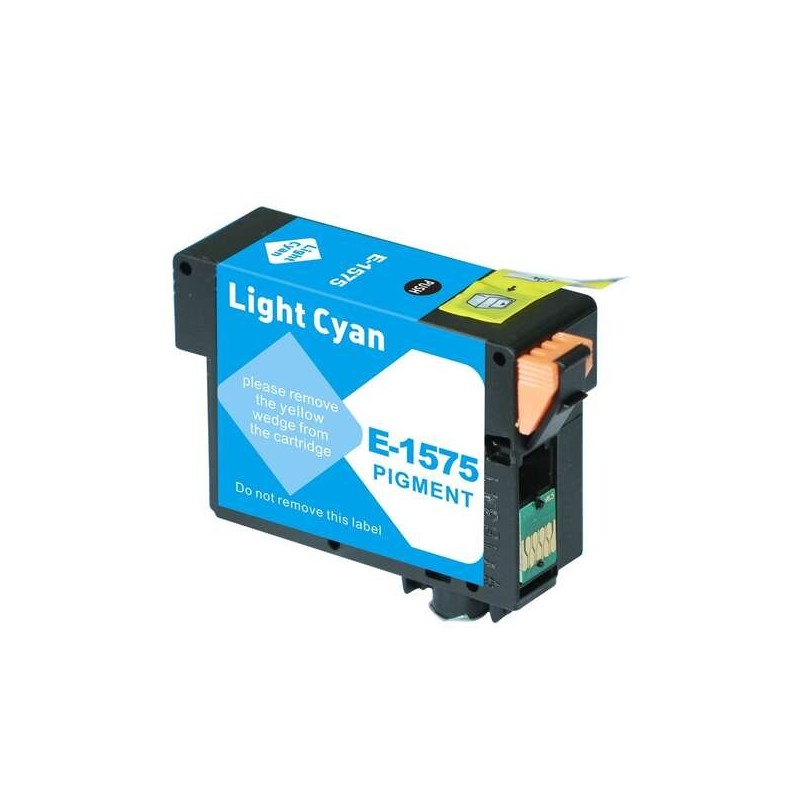 Epson T1575 Cyan Light Cartucho de Tinta Pigmentada Generico - Reemplaza C13T15754010