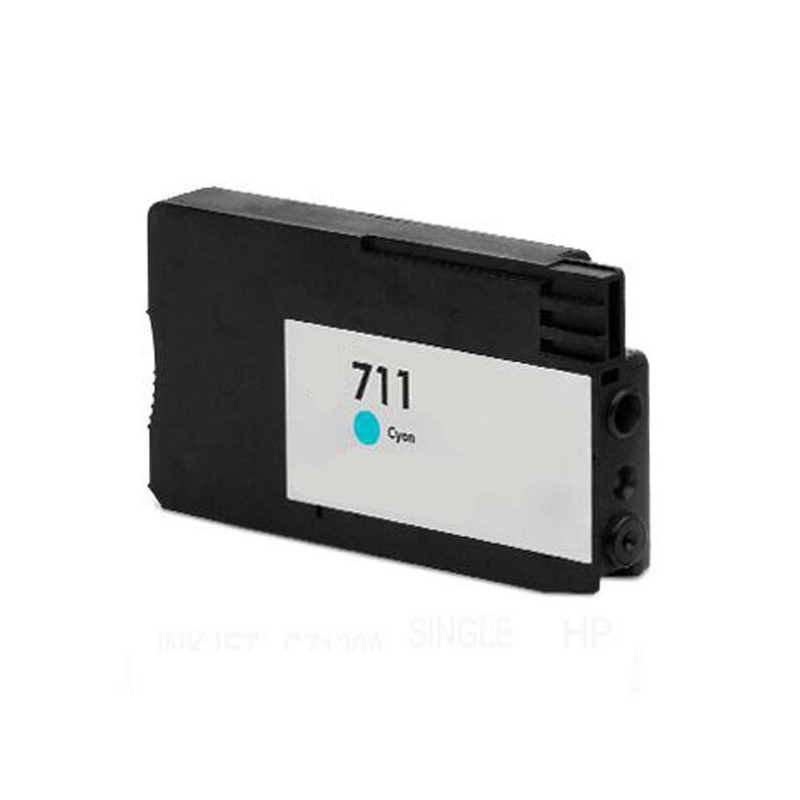 HP 711 Cyan Cartucho de Tinta Generico - Reemplaza CZ130A
