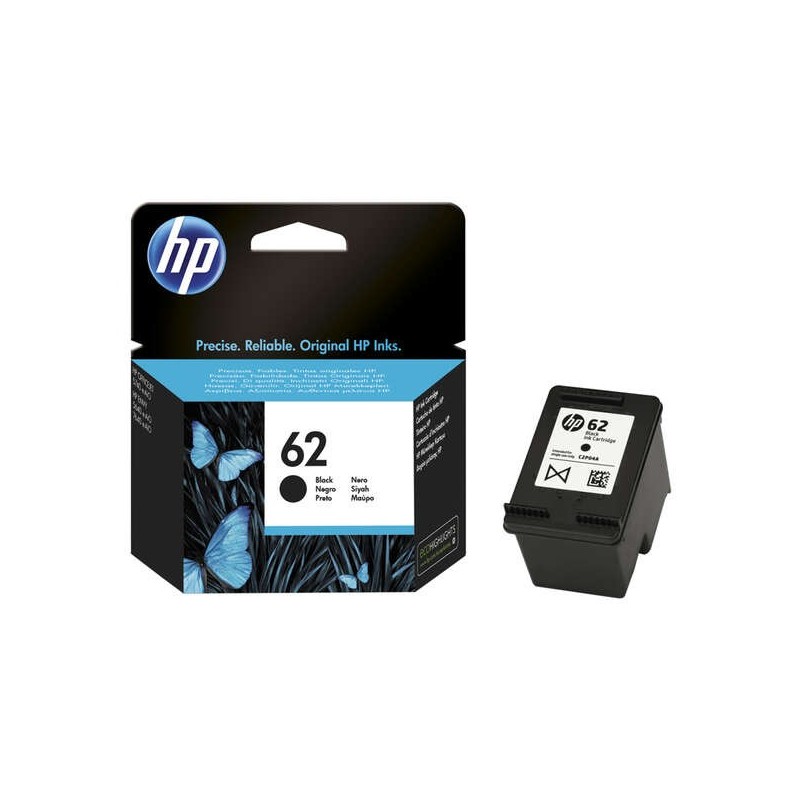 HP 62 Negro Cartucho de Tinta Original - C2P04AE