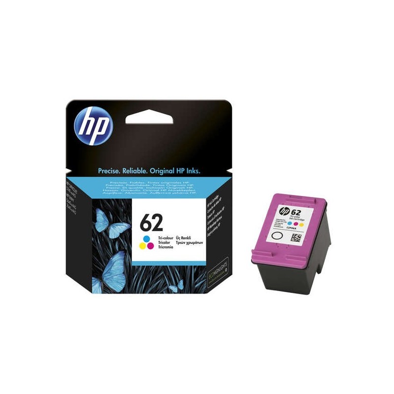 HP 62 Color Cartucho de Tinta Original - C2P06AE