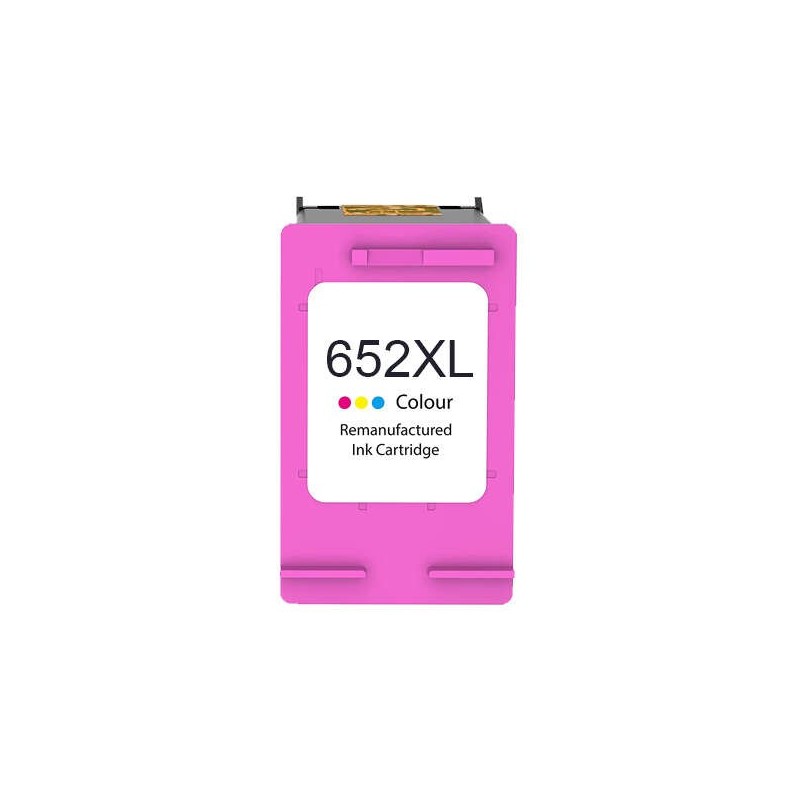 HP 652XL Color Cartucho de Tinta Remanufacturado - Reemplaza F6V24AE