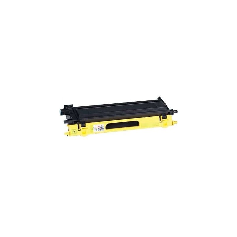 Brother TN135/TN130 Amarillo Cartucho de Toner Generico - Reemplaza TN135Y/TN130Y