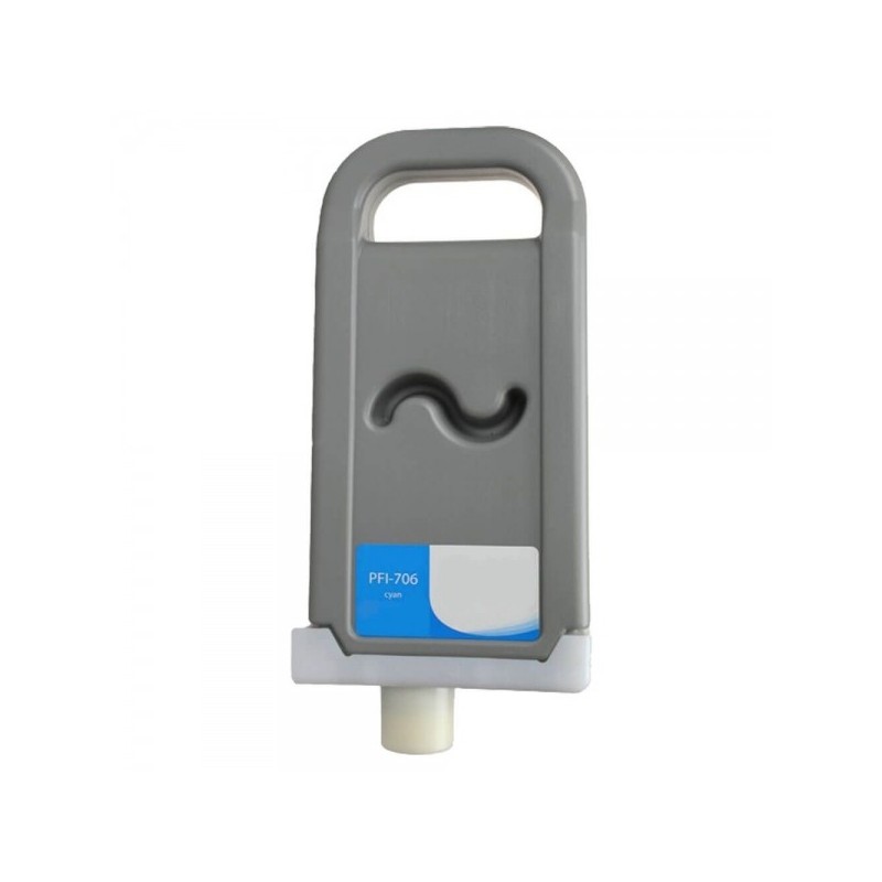 Canon PFI706 Cyan Cartucho de Tinta Pigmentada Generico - Reemplaza 6682B001
