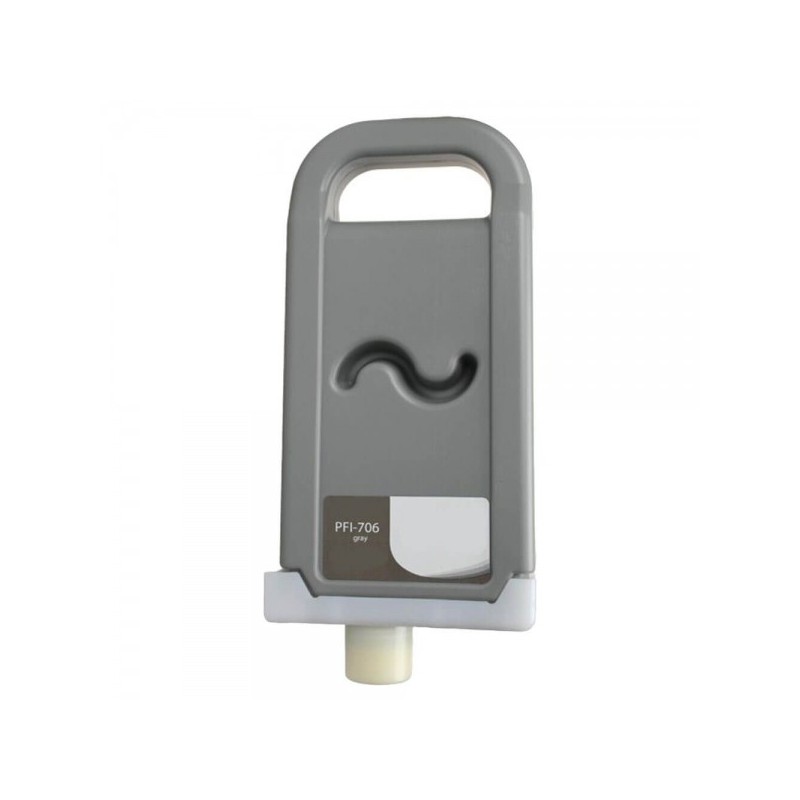 Canon PFI706 Gris Cartucho de Tinta Pigmentada Generico - Reemplaza 6690B001