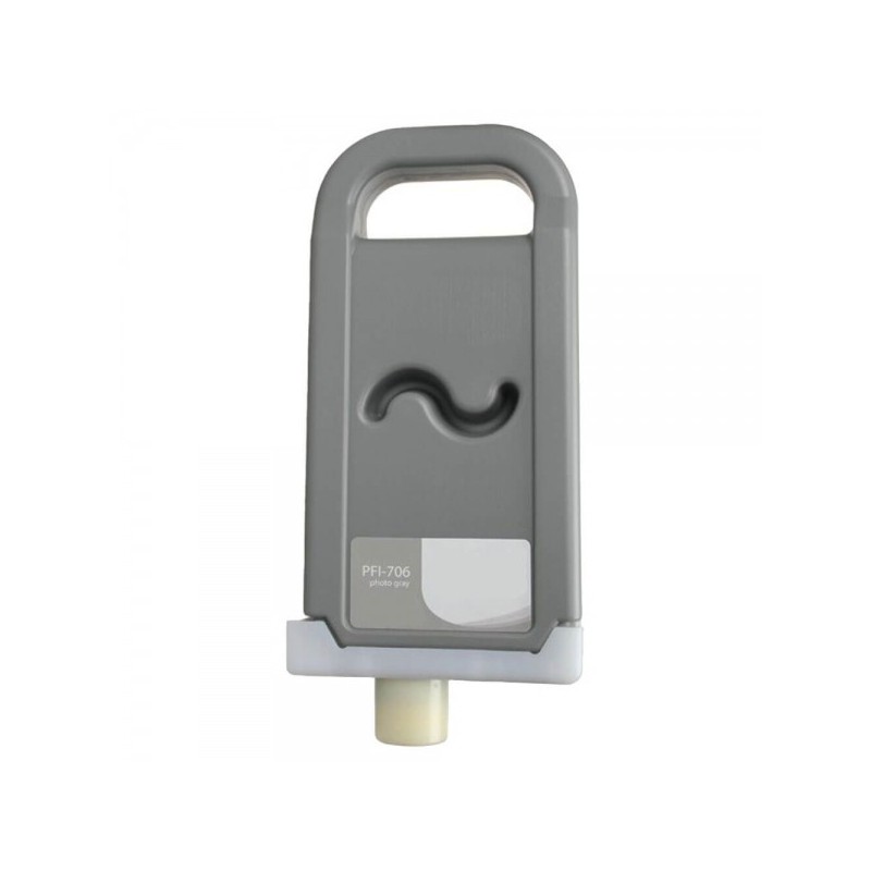 Canon PFI706 Gris Photo Cartucho de Tinta Pigmentada Generico - Reemplaza 6691B001