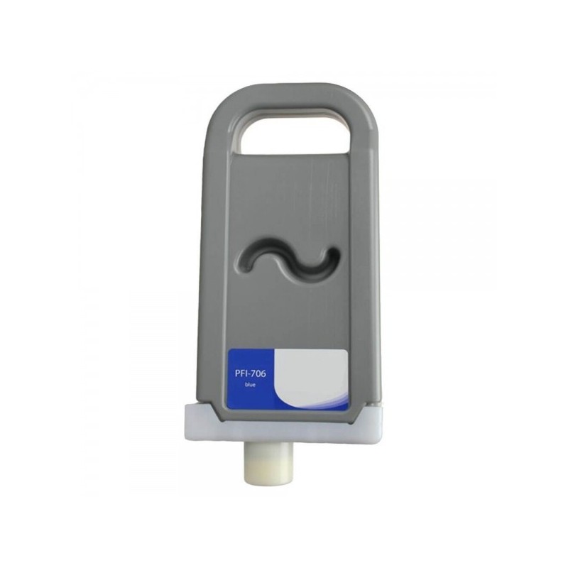 Canon PFI706 Blue Cartucho de Tinta Pigmentada Generico - Reemplaza 6689B001