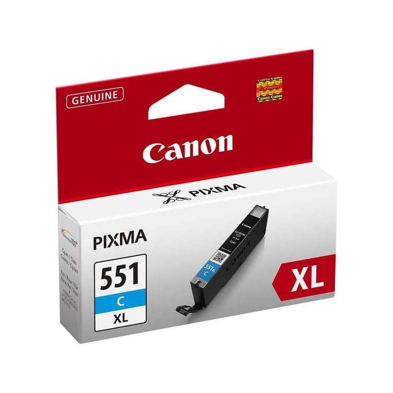 Canon CLI551XL Cyan Cartucho de Tinta Original - 6444B001
