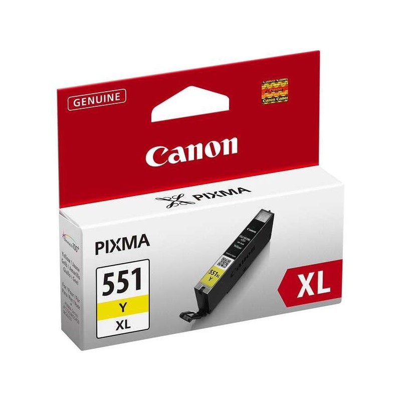 Canon CLI551XL Amarillo Cartucho de Tinta Original - 6446B001