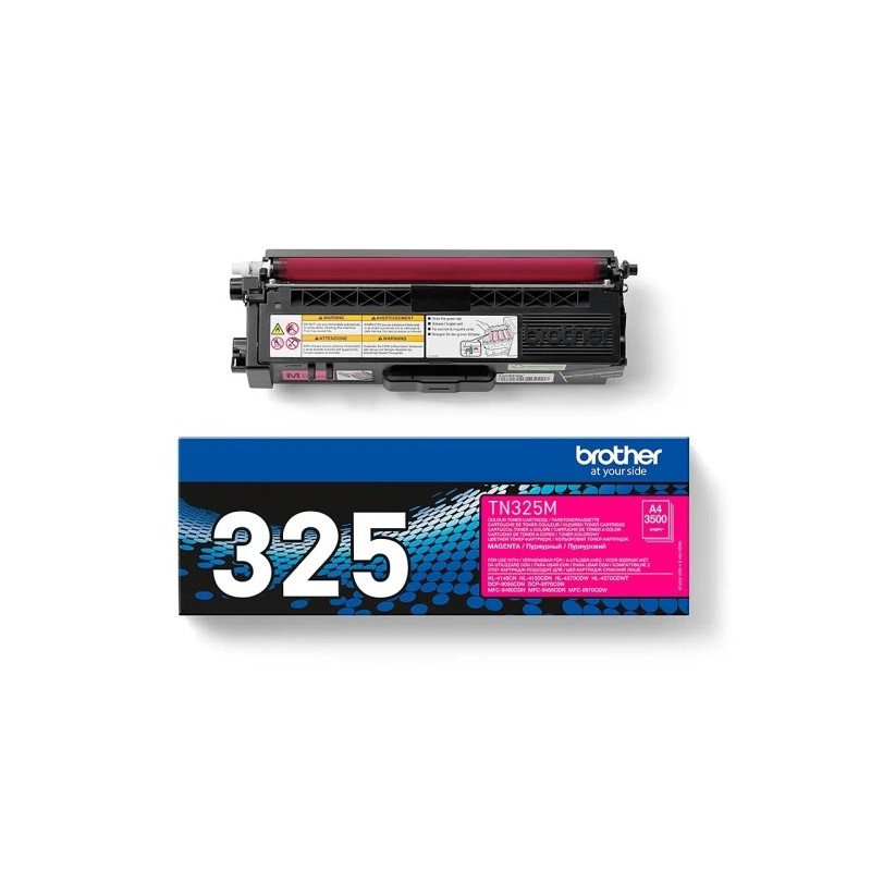 Brother TN325 Magenta Cartucho de Toner Original - TN325M