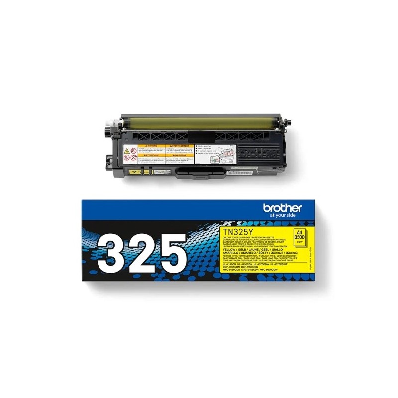 Brother TN325 Amarillo Cartucho de Toner Original - TN325Y