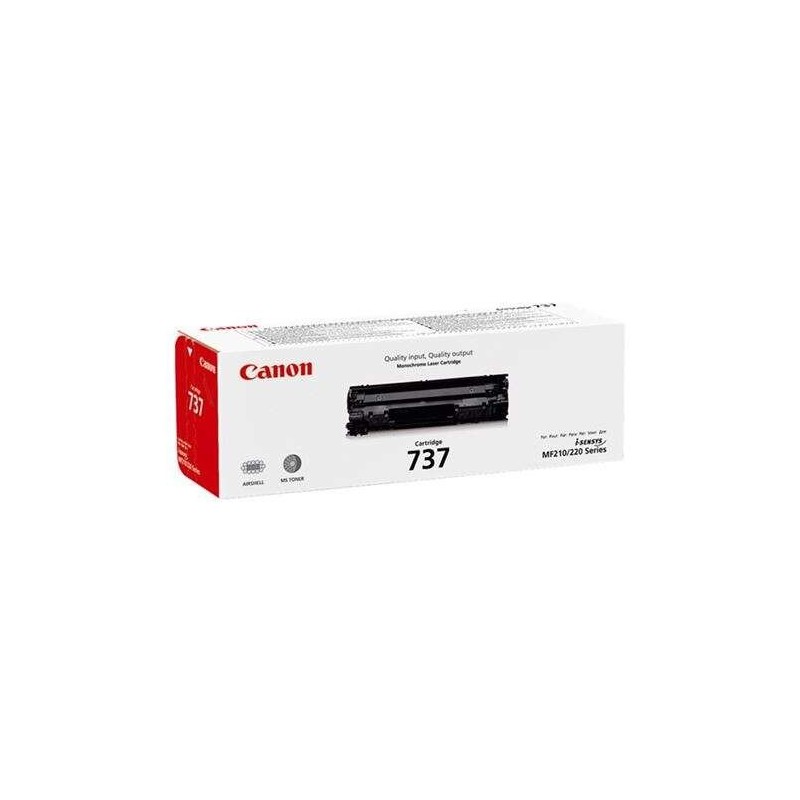 Canon 737 Negro Cartucho de Toner Original - 9435B002