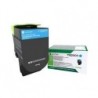 Lexmark CS317/CS417/CS517/CX317/CX417/CX517 Cyan Cartucho de Toner Original - 71B20C0/71B0020