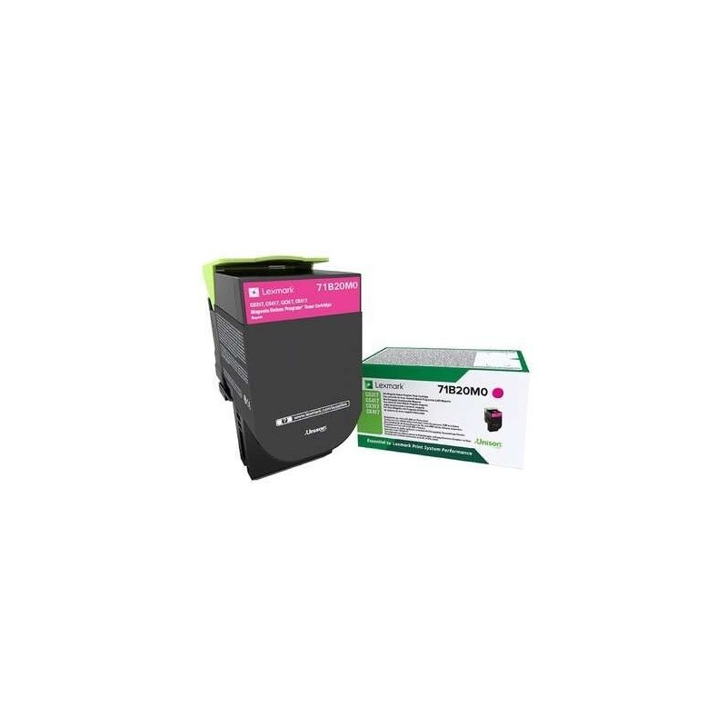 Lexmark CS317/CS417/CS517/CX317/CX417/CX517 Magenta Cartucho de Toner Original - 71B20M0/71B0030