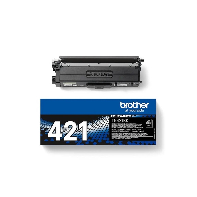 Brother TN421 Negro Cartucho de Toner Original - TN421BK