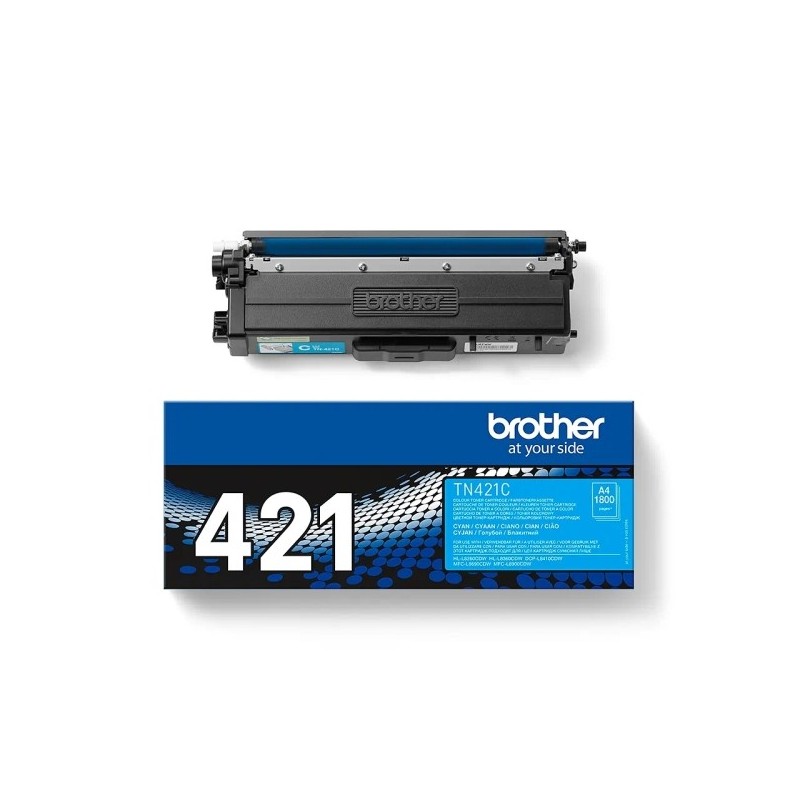 Brother TN421 Cyan Cartucho de Toner Original - TN421C