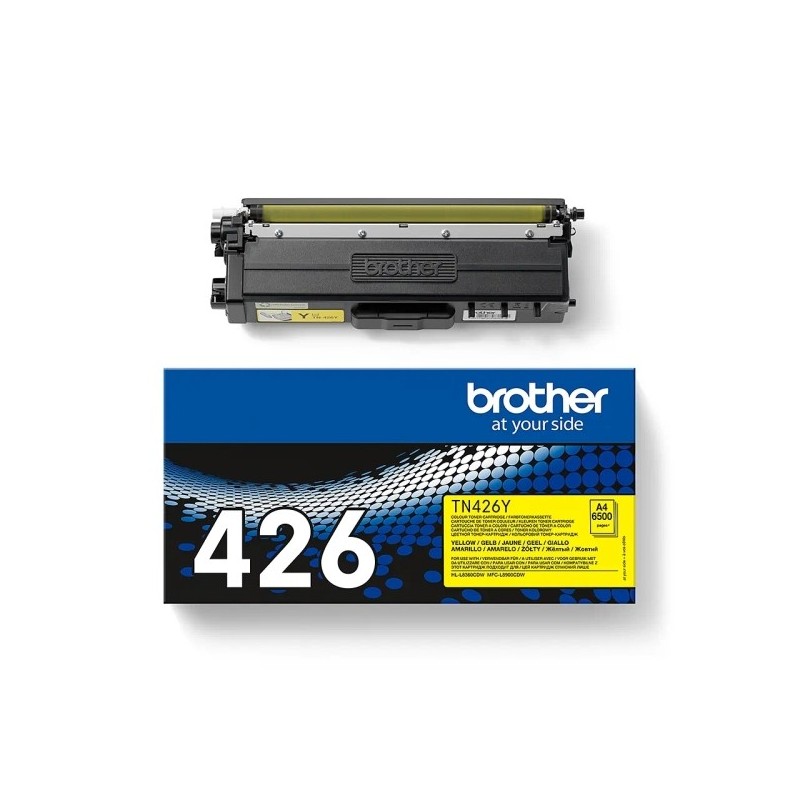 Brother TN426 Amarillo Cartucho de Toner Original - TN426Y