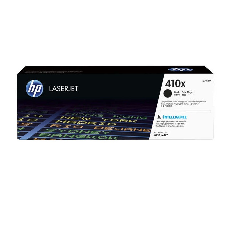 HP CF410X Negro Cartucho de Toner Original - 410X
