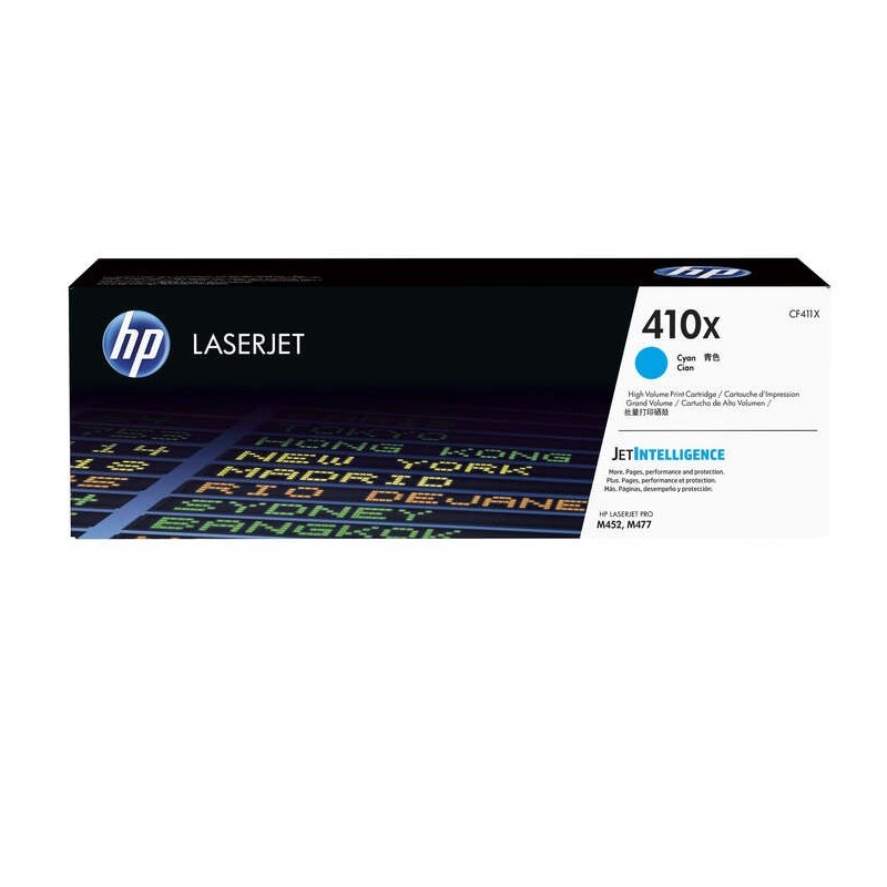 HP CF411X Cyan Cartucho de Toner Original - 410X