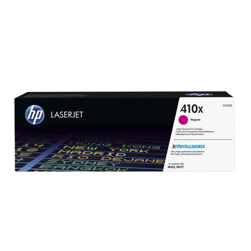 HP CF413X Magenta Cartucho de Toner Original - 410X