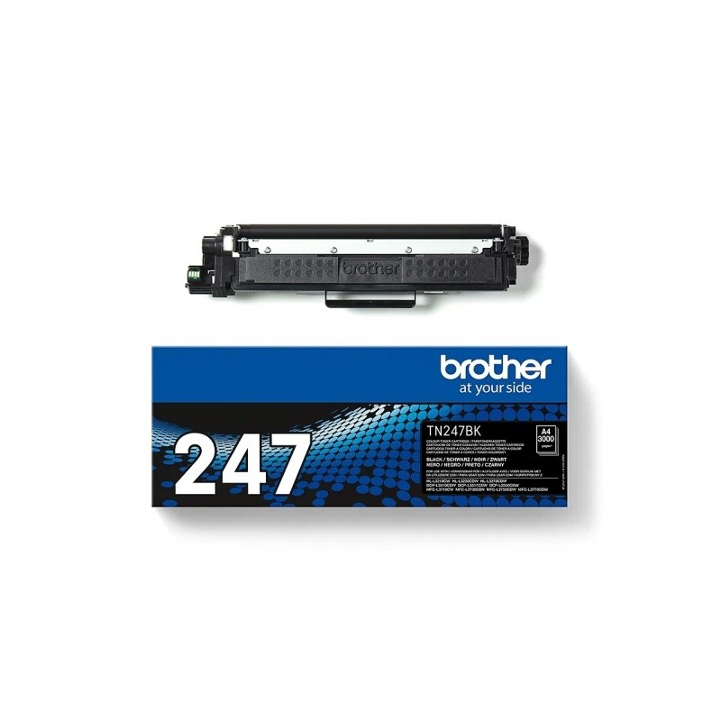 Brother TN247 Negro Cartucho de Toner Original - TN247BK