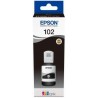 Epson 102 Negro Botella de Tinta Pigmentada Original - C13T03R140