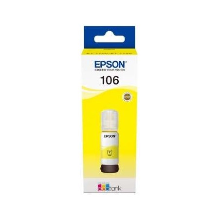 Epson 106 Amarillo Botella de Tinta Original - C13T00R440
