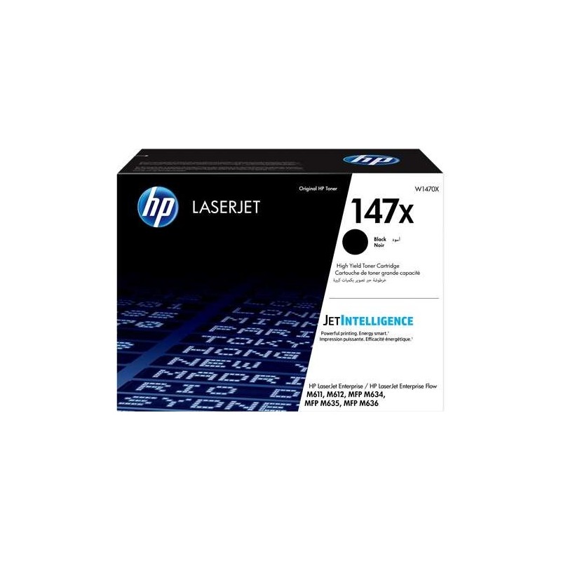 HP W1470X Negro Cartucho de Toner Original - 147X