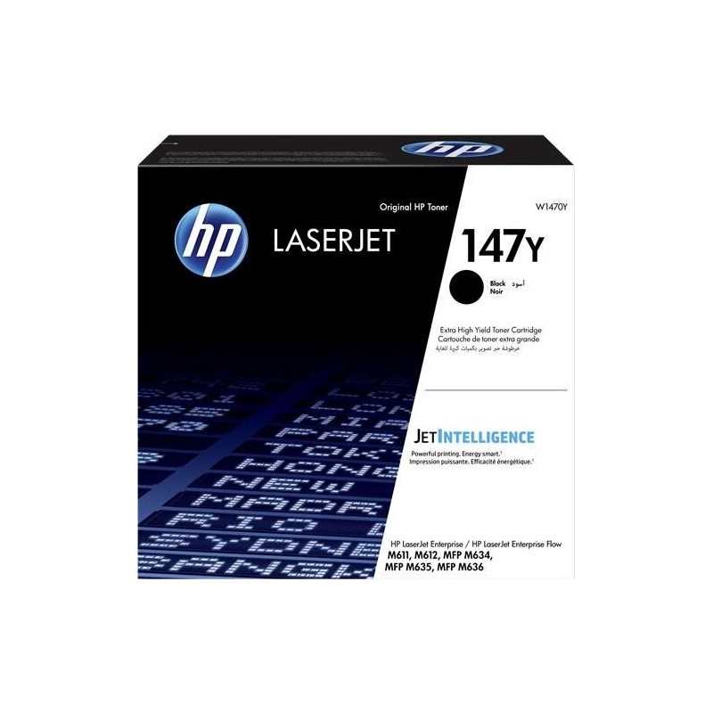 HP W1470Y Negro Cartucho de Toner Original - 147Y