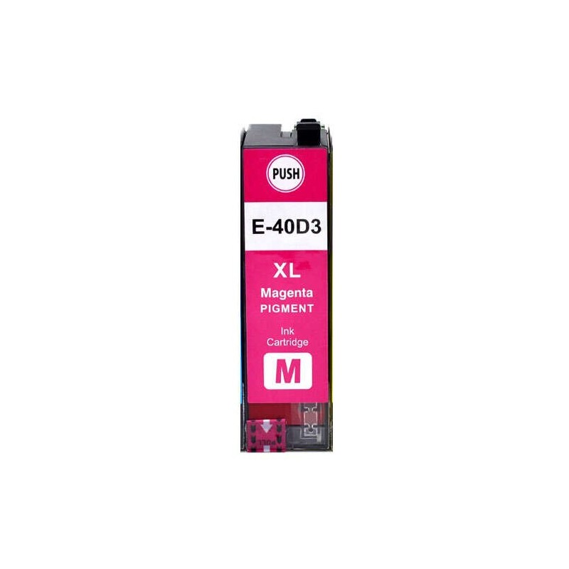 Epson T40D3 Magenta Cartucho de Tinta Pigmentada Generico - Reemplaza C13T40D340/C13T40C340