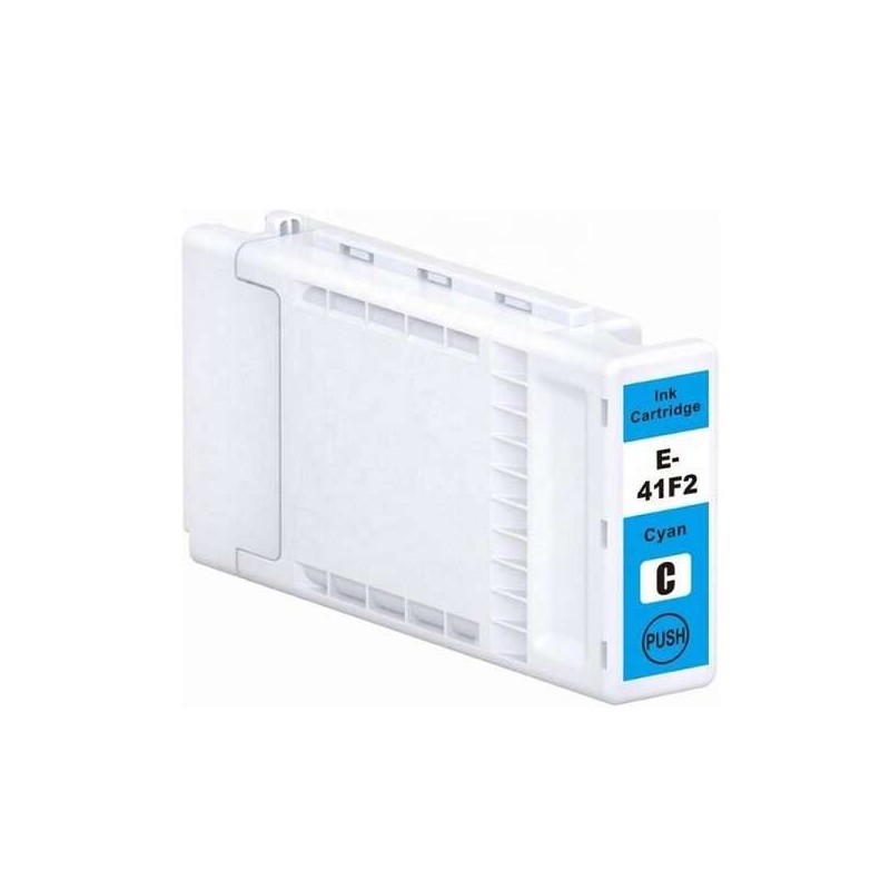Epson T41F2/T41R2 Cyan Cartucho de Tinta Pigmentada Generico - Reemplaza C13T41F240/C13T41R240