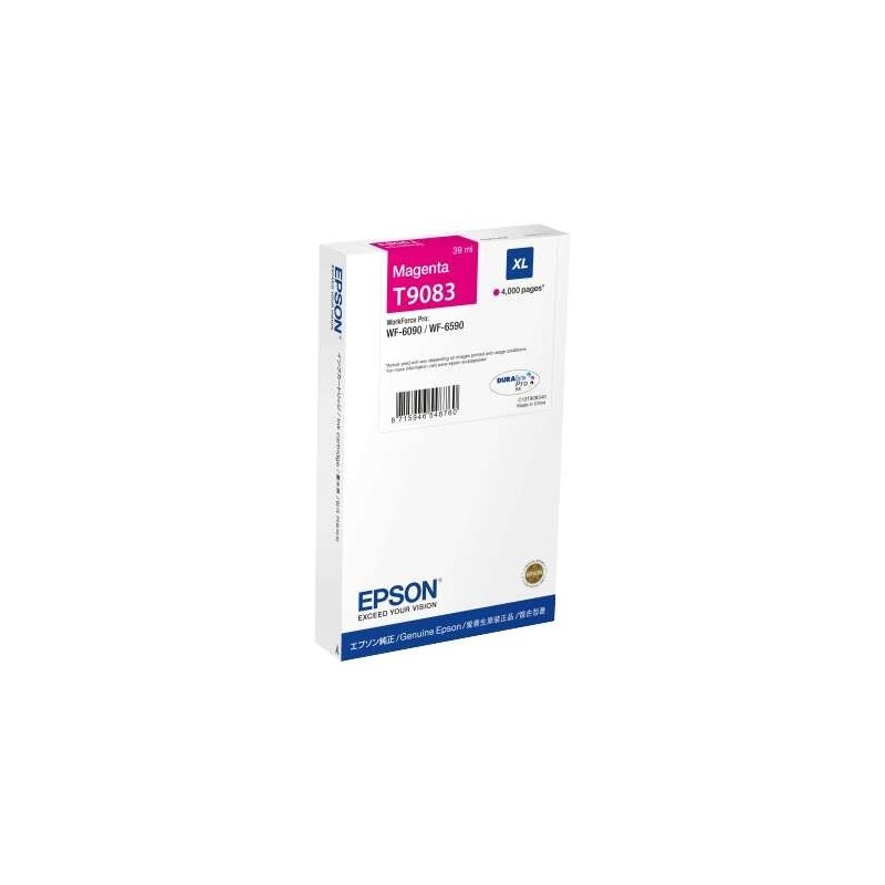 Epson T9083 Magenta Cartucho de Tinta Original - C13T908340