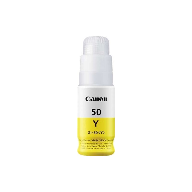 Canon GI50 Amarillo Botella de Tinta Original - GI50Y/3405C001