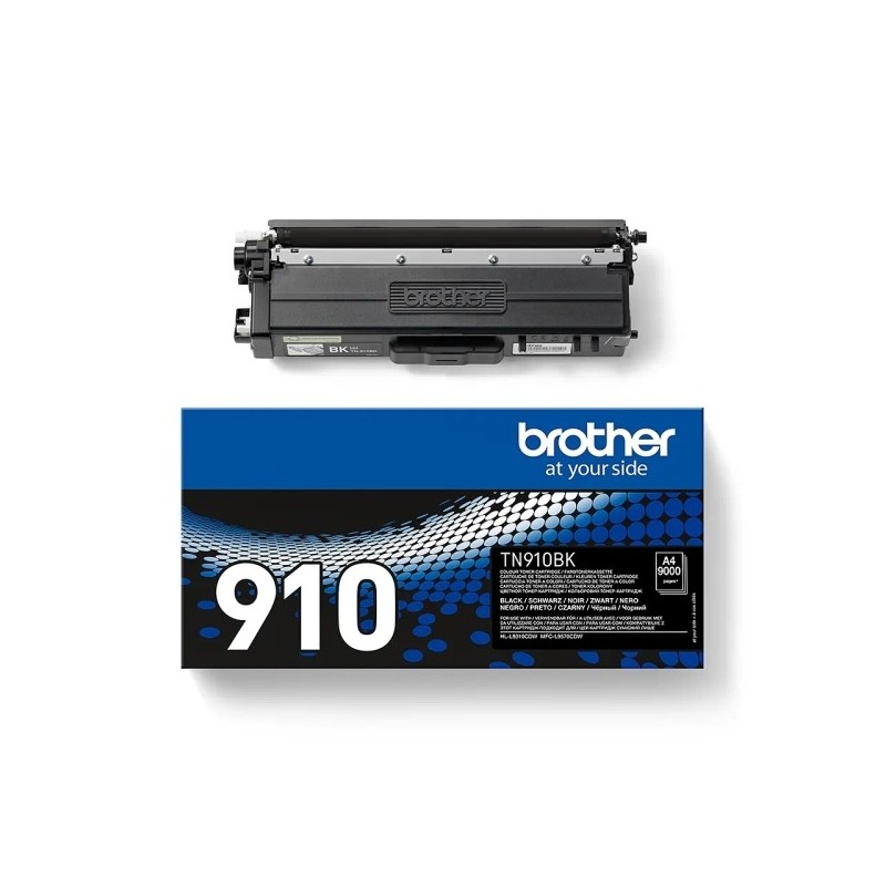Brother TN910 Negro Cartucho de Toner Original - TN910BK