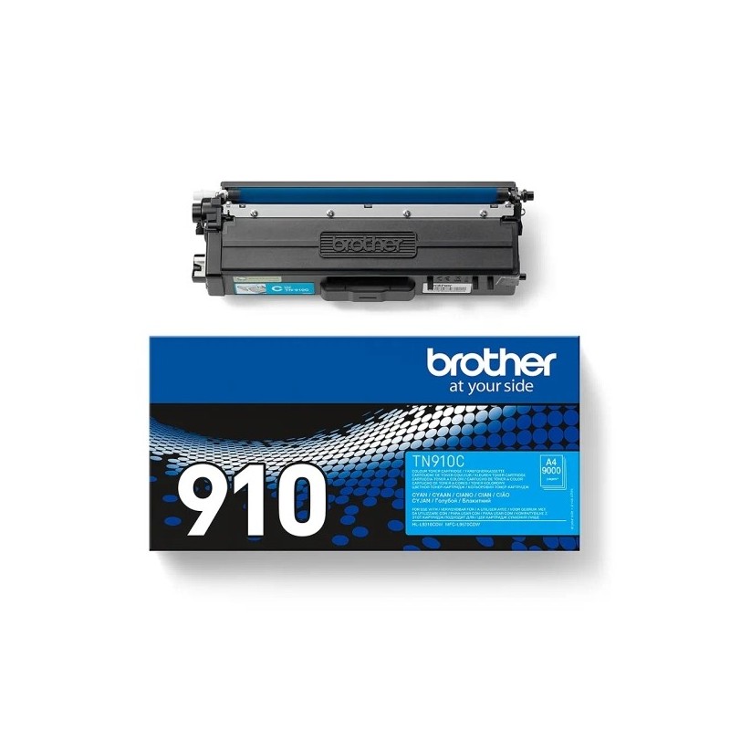 Brother TN910 Cyan Cartucho de Toner Original - TN910C