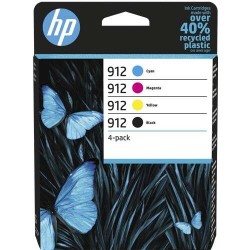 HP 912 Pack de 4 Cartuchos...