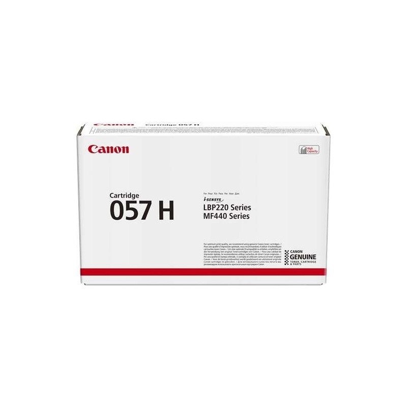 Canon 057H Negro Cartucho de Toner Original - 3010C002/3010C004