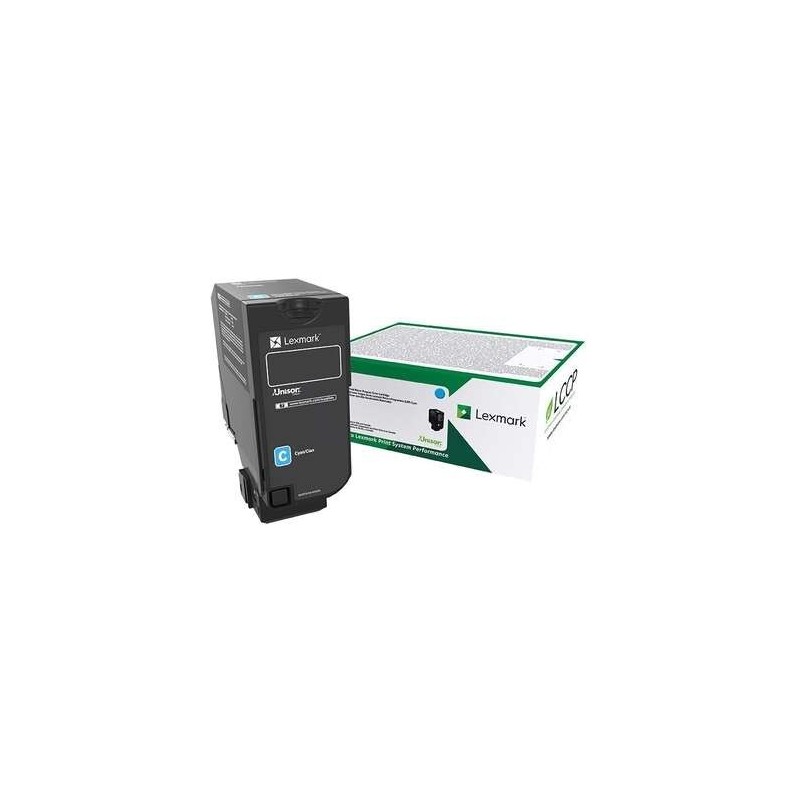 Lexmark CS727/CS728/CX727 Cyan Cartucho de Toner Original - 75B20C0