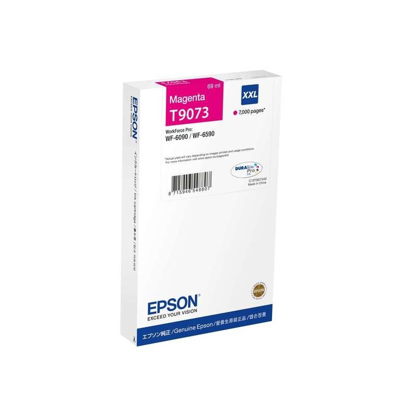 Epson T9073 Magenta Cartucho de Tinta Original - C13T907340