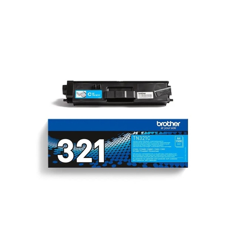 Brother TN321 Cyan Cartucho de Toner Original - TN321C