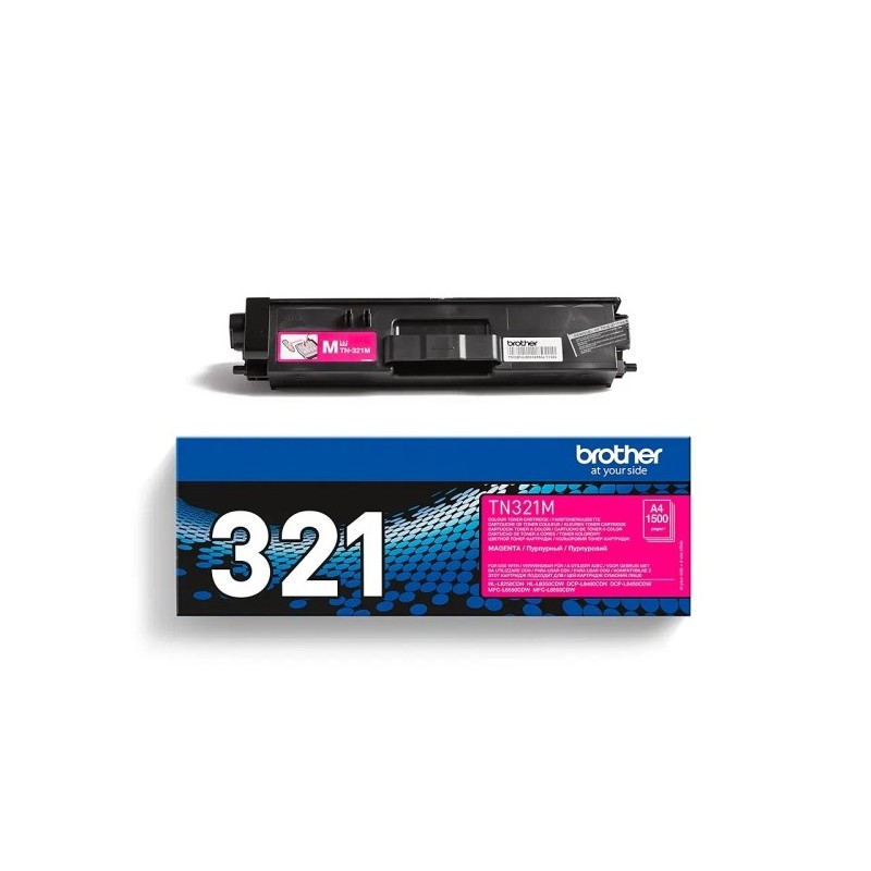 Brother TN321 Magenta Cartucho de Toner Original - TN321M