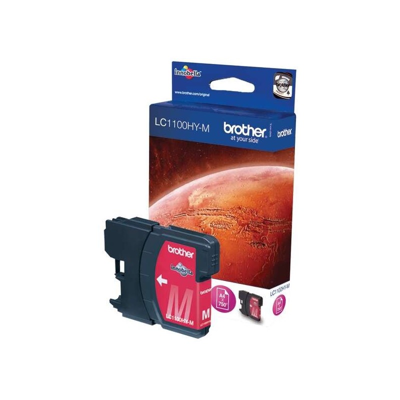 Brother LC1100XL Magenta Cartucho de Tinta Original - LC1100HYM