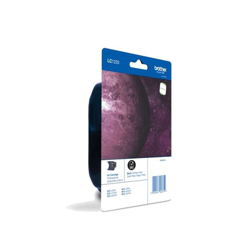 Brother LC1220 Negro Cartucho de Tinta Original - LC1220BKBP