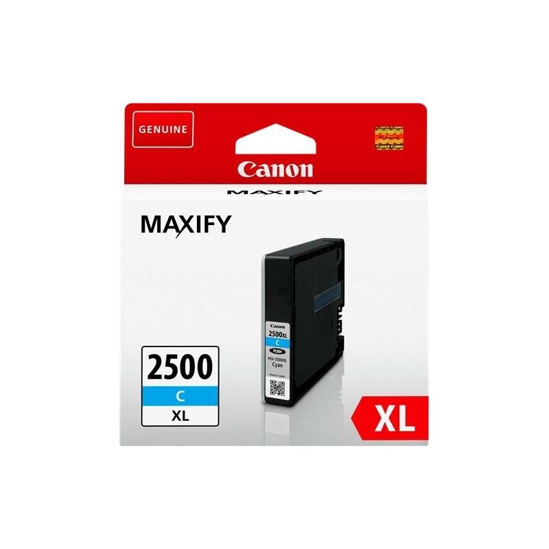 Canon PGI2500XL Cyan Cartucho de Tinta Original - 9265B001
