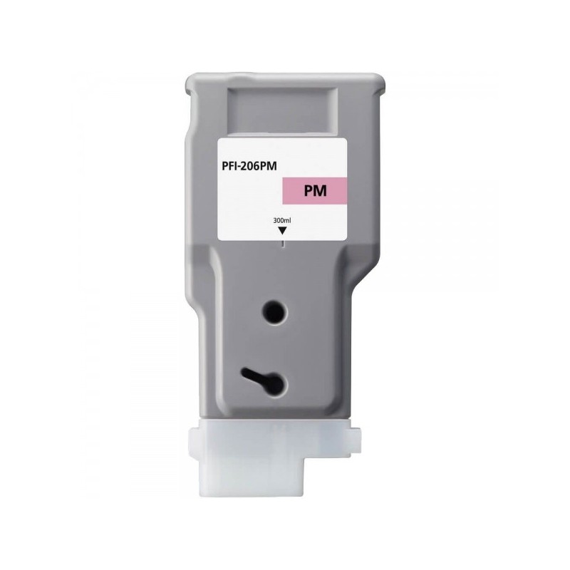 Canon PFI206 Magenta Photo Cartucho de Tinta Pigmentada Generico - Reemplaza PFI206PM/5308B001