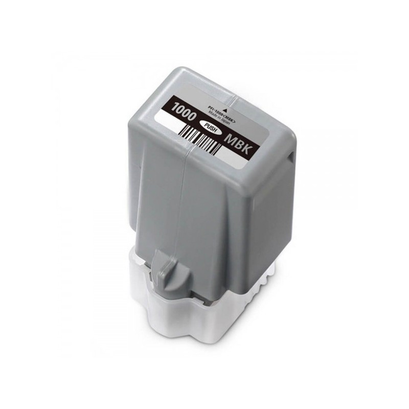 Canon PFI1000 Negro Mate Cartucho de Tinta Pigmentada Generico - Reemplaza PFI1000MBK/0545C001