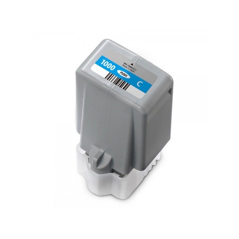 Canon PFI1000 Cyan Cartucho de Tinta Pigmentada Generico - Reemplaza PFI1000C/0547C001