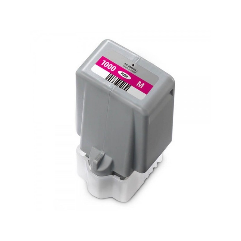 Canon PFI1000 Magenta Cartucho de Tinta Pigmentada Generico - Reemplaza PFI1000M/0548C001