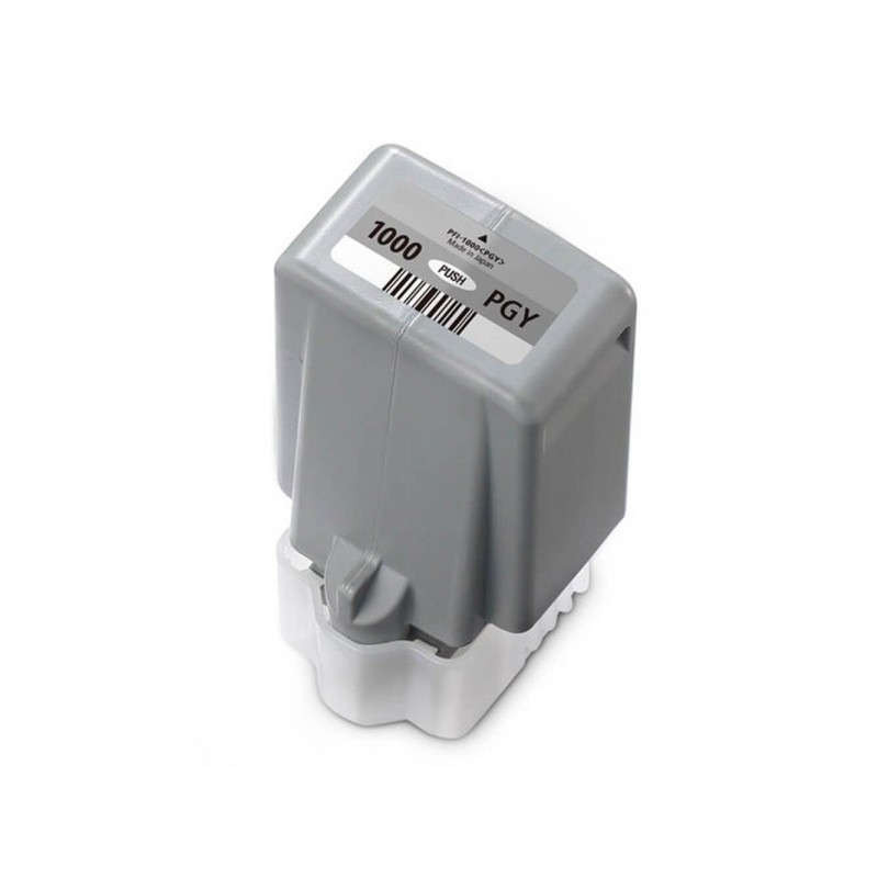 Canon PFI1000 Gris Photo Cartucho de Tinta Pigmentada Generico - Reemplaza PFI1000PGY/0553C001