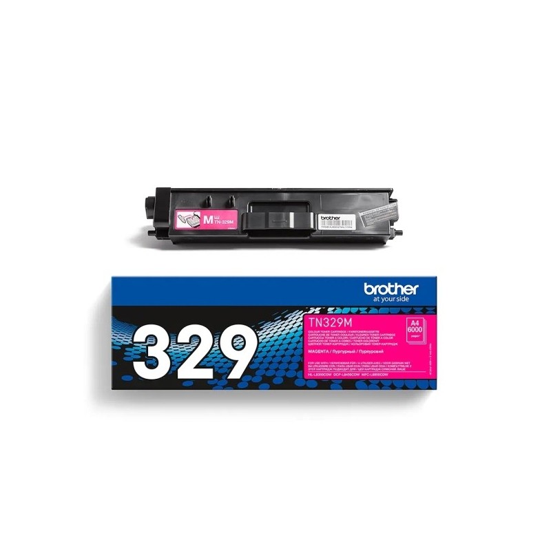 Brother TN329 Magenta Cartucho de Toner Original - TN329M