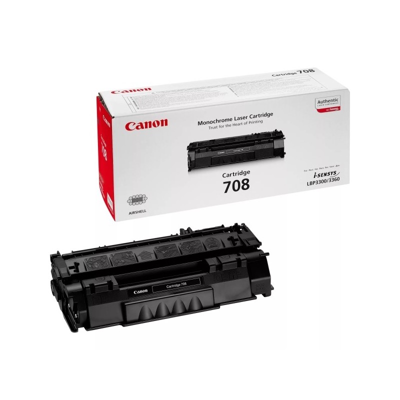Canon 708 Negro Cartucho de Toner Original - 0266B002